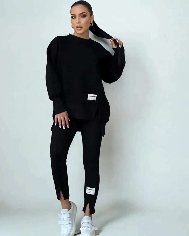 Simona – Dokonalá Oversized Tepláková Souprava pro Maximální Pohodlí